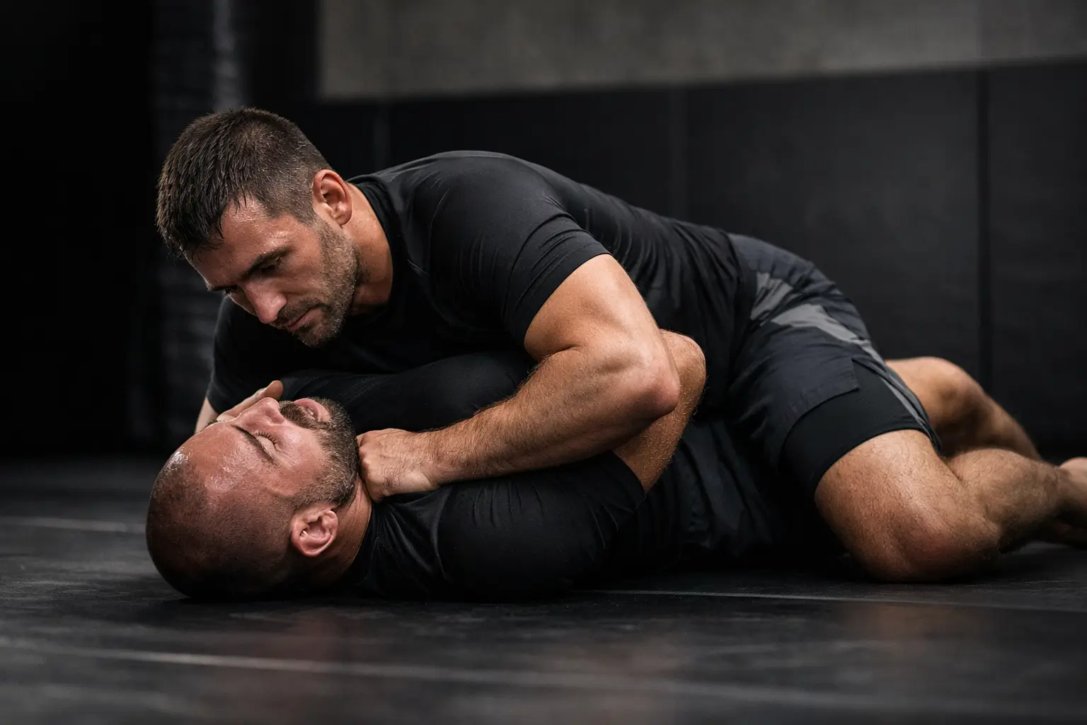 No-Gi Jiu-Jitsu grappling training focused on real-world self-defense
